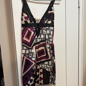 Fun and Feminine Print Mini Dress